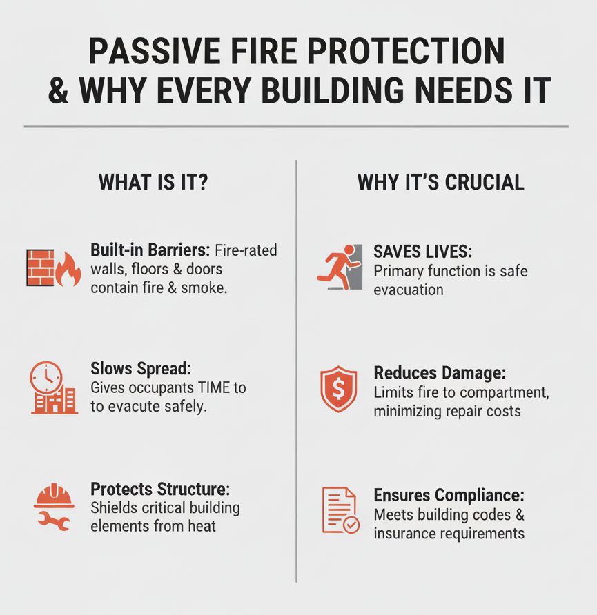 Passive Fire Protection Infographic